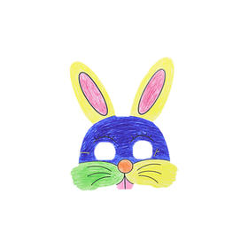 【上手】动物面具模板（8个装）