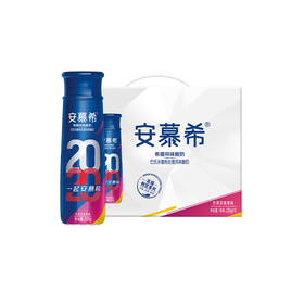 伊利1*10*230G安慕希高端畅饮型希腊风味酸奶芒果百香果味