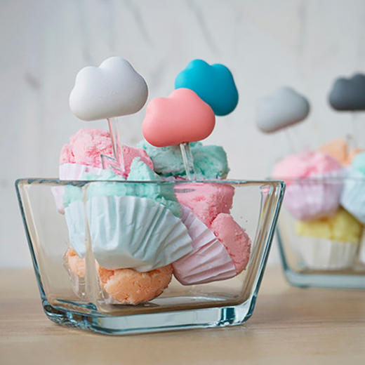 泰国Qualy云朵水果叉 商品图2