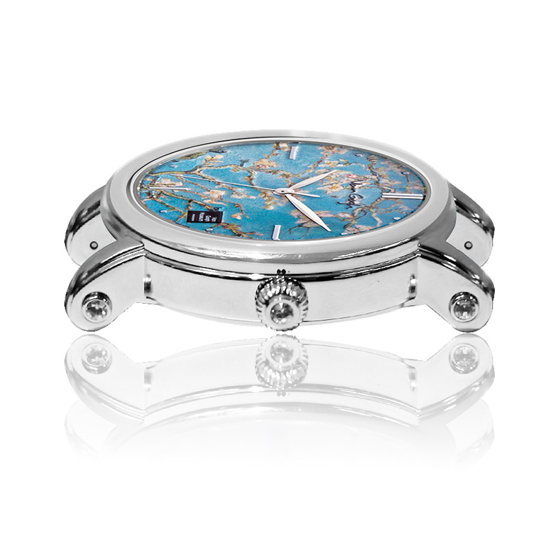 van gogh梵高手表女油画系列杏树潮牌石英腕表博物馆正版lady09