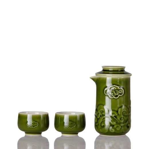 【茶具】祥云如意泡茶器1壶2杯   180ml/60ml 商品图2