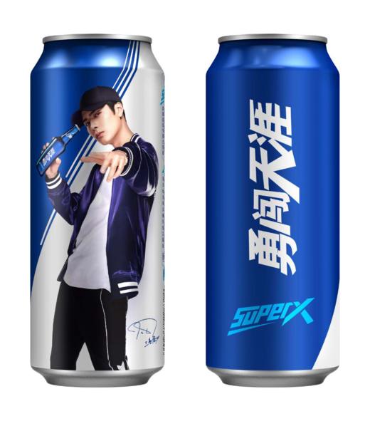 雪花勇闯天涯SUPERX啤酒9度纤体听330ml*24罐 商品图1