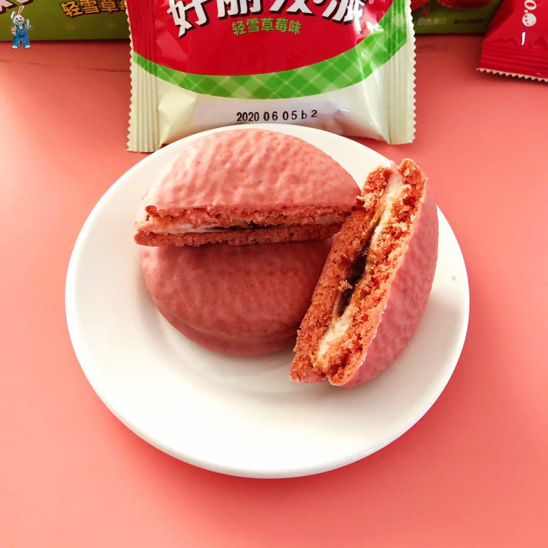好丽友派 轻雪草莓味 6枚