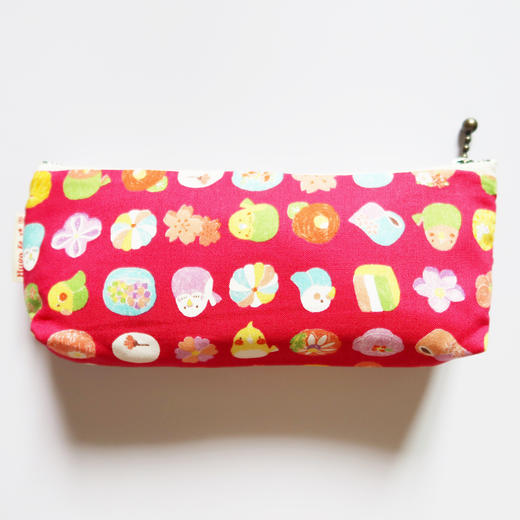 HUJI祤集笔袋风の花鹦鹉与果子 商品图2