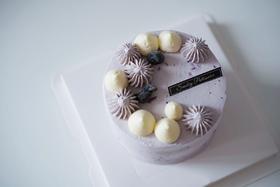 奶油蛋糕 | 蓝莓调味奶油 - 蓝莓多多