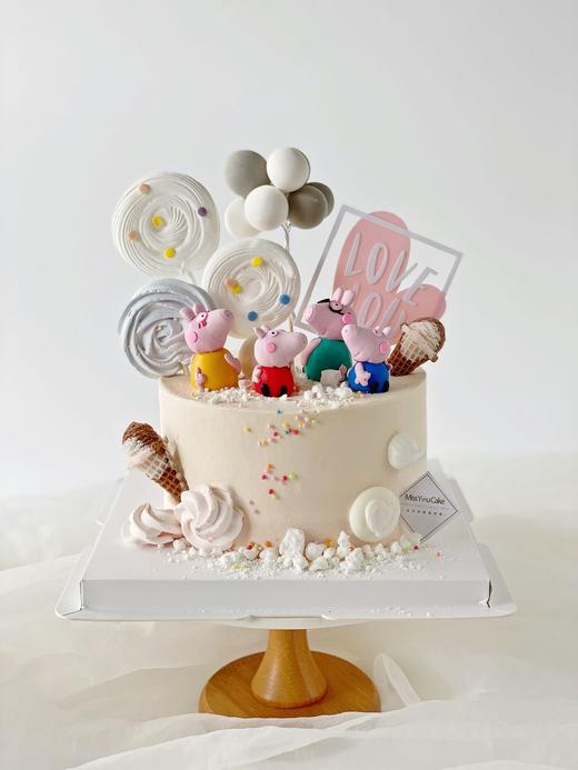 定制款裸蛋糕 - 糖果佩奇 商品图0