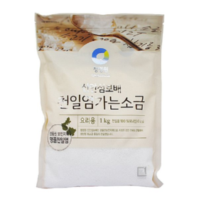 清净园 天然细盐1kg【中】 