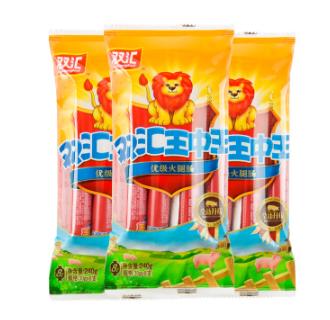 双汇 王中王火腿肠30g*8根*10包整箱装泡面拍档休闲零食240g*10 双汇王中王240g*10包 商品图2