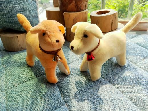 华德福工 静静工 纯工缝制 玩具 礼物 动物 单面绒狗 商品图1