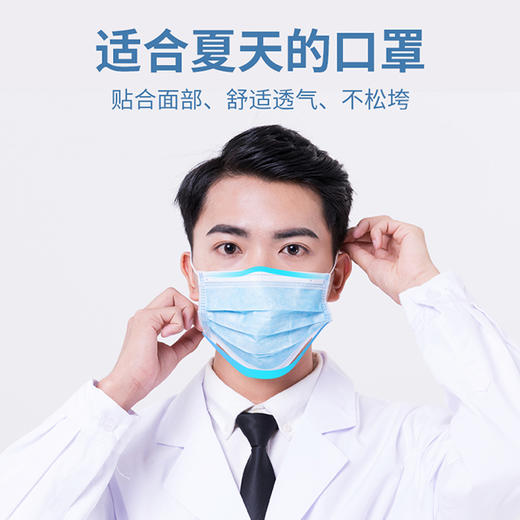 中体倍力成人一次性防护口罩 商品图1