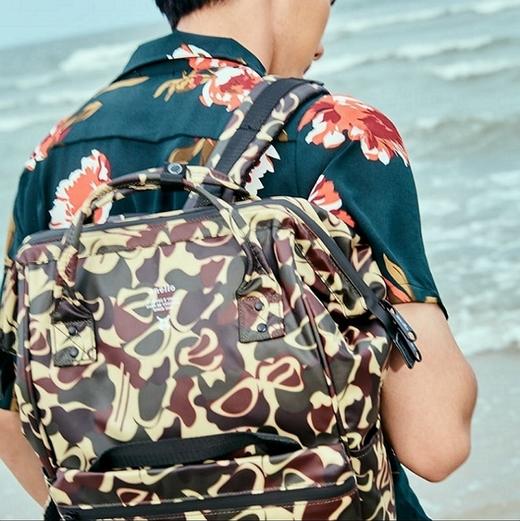 国内现货直发：anello防水pu双肩包（中码24*14*35） 商品图6