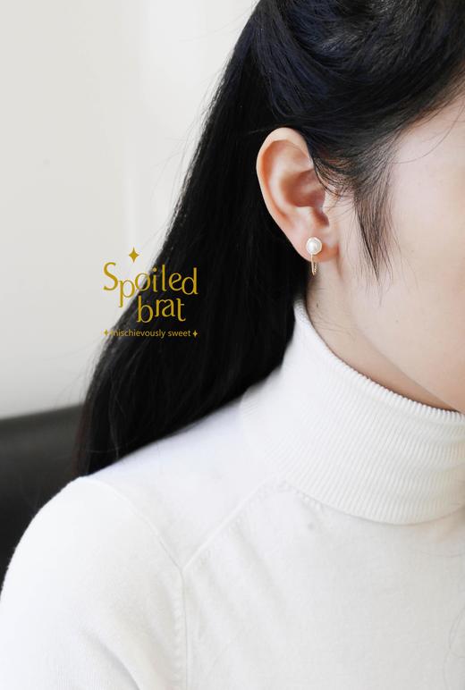 spoiledbrat jewelry淡水珍珠耳钉 商品图2