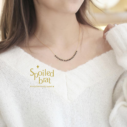 spoiledbrat jewelry尖晶石项链 商品图2