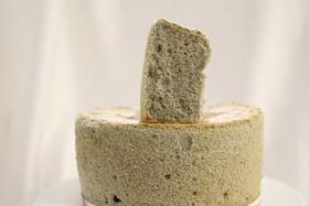 狮子家-7寸芝麻口味松软戚风胚 企业茶歇下午茶家庭聚会朋友聚餐