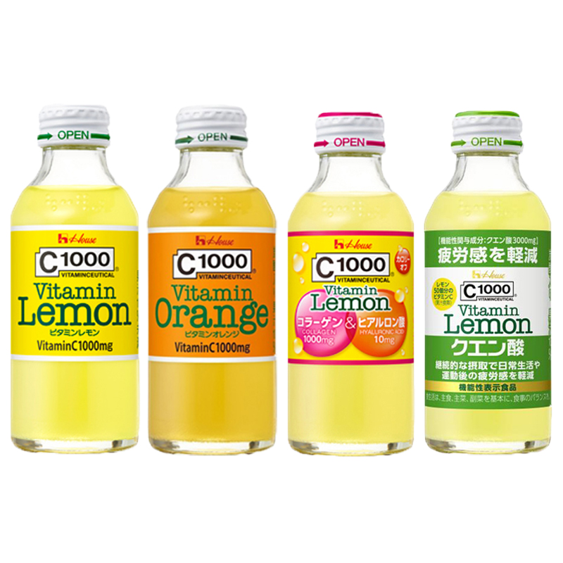 【热销】好侍HOUSE家园 柠檬维C碳酸饮料