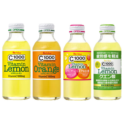【热销】好侍HOUSE家园 柠檬维C碳酸饮料 商品图0