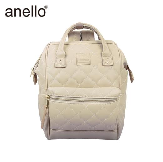 国内现货直发：anello/新款菱格PU双肩包 商品图4