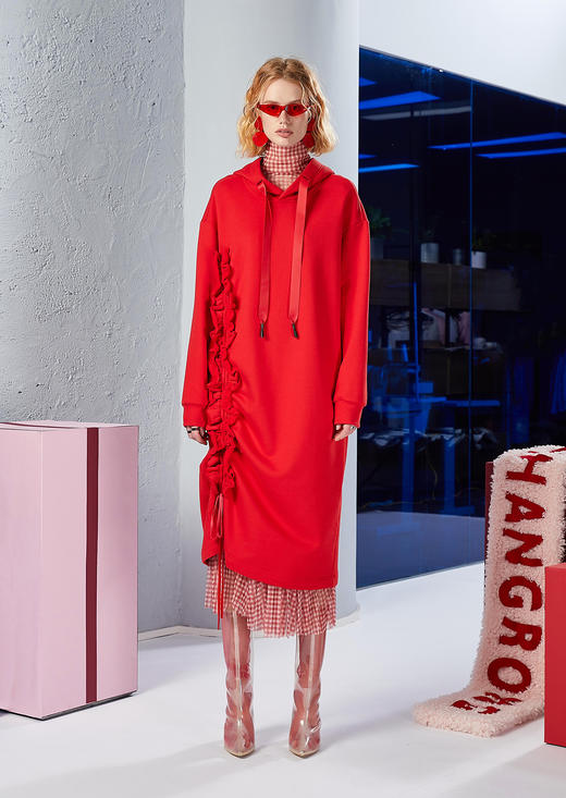 长袖连衣裙 商品图0