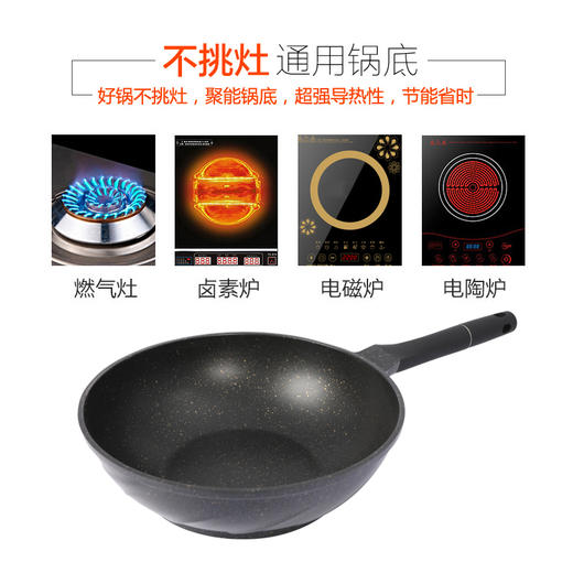 韩国DIDINIKA迪迪尼卡麦饭石不粘炒锅30cm  商品图2
