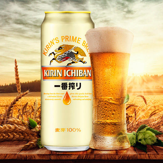 【整箱】麒麟一番榨啤酒500ml*24罐 商品图3