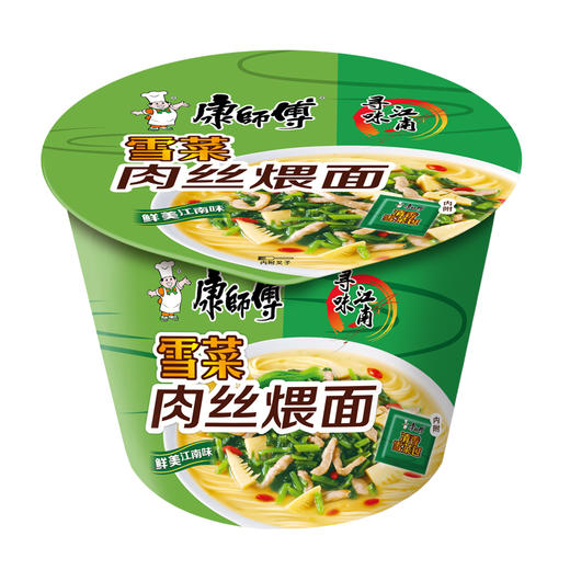 康师傅雪菜肉丝煨面（129g/桶） 商品图0