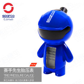 Sparco 创意赛车人造型胎压表