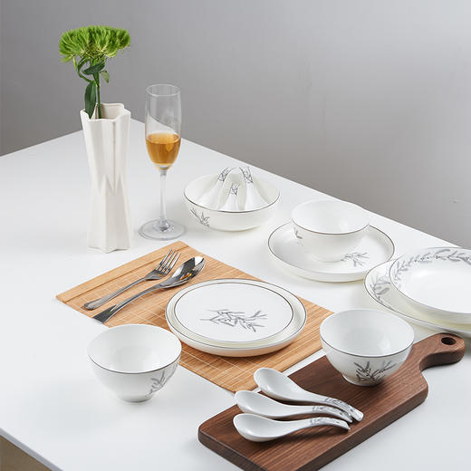 HOMY餐具套装田园52件组 商品图2