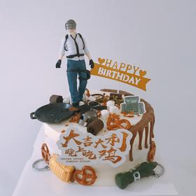 狮子家-吃鸡生日蛋糕 纪念日蛋糕 聚会 仪式感必备