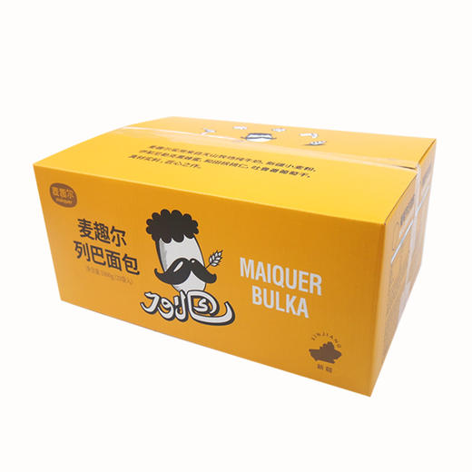 麦趣尔 俄罗斯风味黑麦列巴切片面包 1000g*2 商品图4