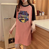AG67插肩袖T恤裙，遮肚，减龄学院风 商品缩略图0