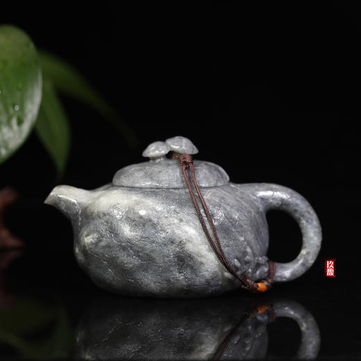 和田玉（青花）玉壶--供春壶（宋鸣放6599）200.51g 商品图0