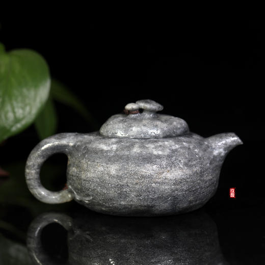 和田玉（青花）玉壶--供春壶（宋鸣放6597）325.7g 商品图2