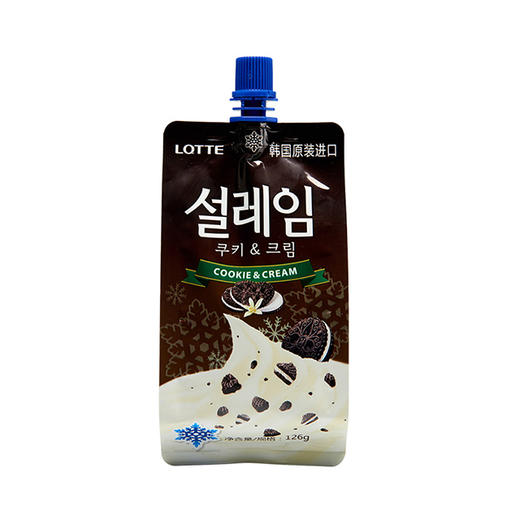 （冷冻）乐天经典雪来淋雪糕（奶油曲奇味）125g*8 商品图0