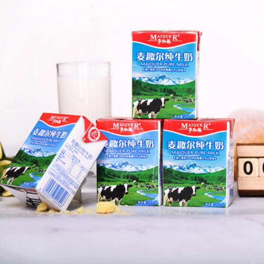 麦趣尔纯牛奶 250ML*24 商品图2