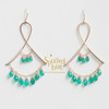 spoiledbrat jewelry 绿玉髓吊灯耳环 商品缩略图0