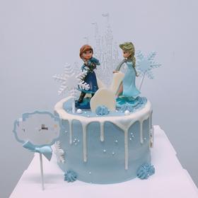 狮子家-冰雪奇缘生日蛋糕 纪念日蛋糕 聚会 仪式感必备