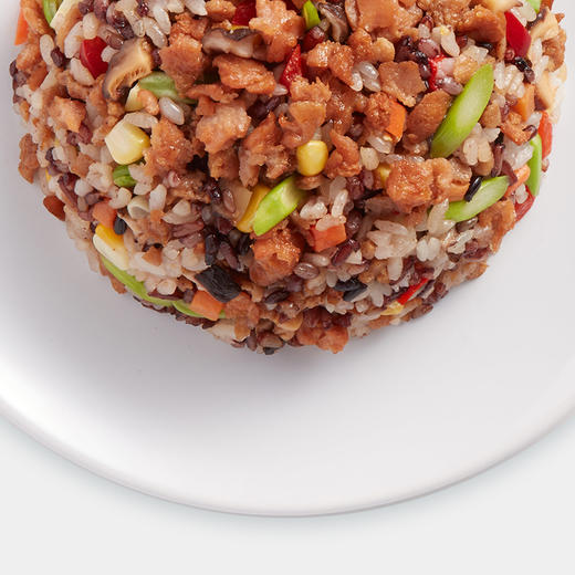 【上海直发】omnipork新膳肉什锦谷物饭 纯植物无五辛纤体美颜 低脂低