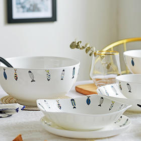 HOMY餐具套装快乐小鱼22件组