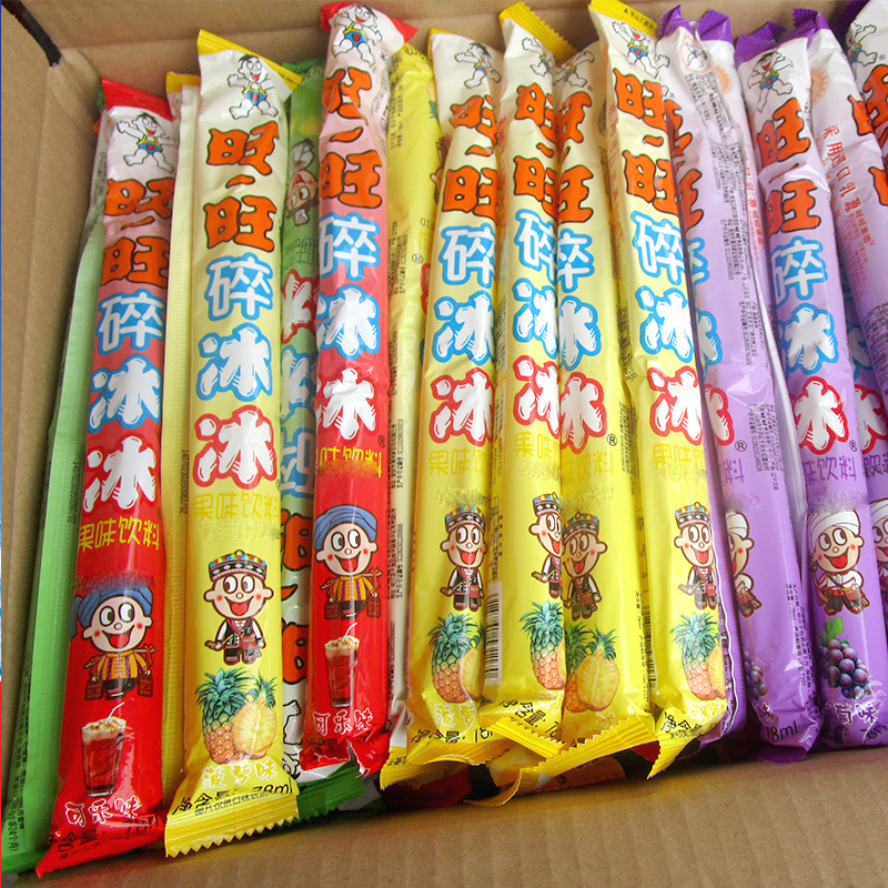 219抢20支旺旺碎冰冰棍多口味果味饮料78ml每支oubbb