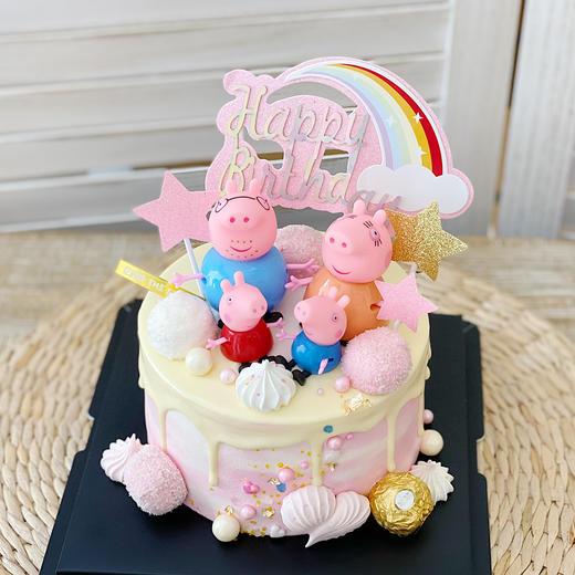 蛋糕 佩奇一家 商品图0