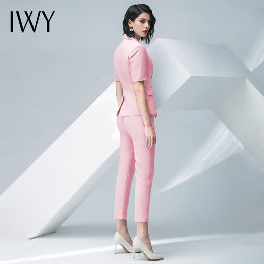 IWY/粉色西装长裤套装CP10230 商品图12