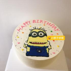 狮子家-小黄人生日蛋糕 纪念日蛋糕 聚会 仪式感必备