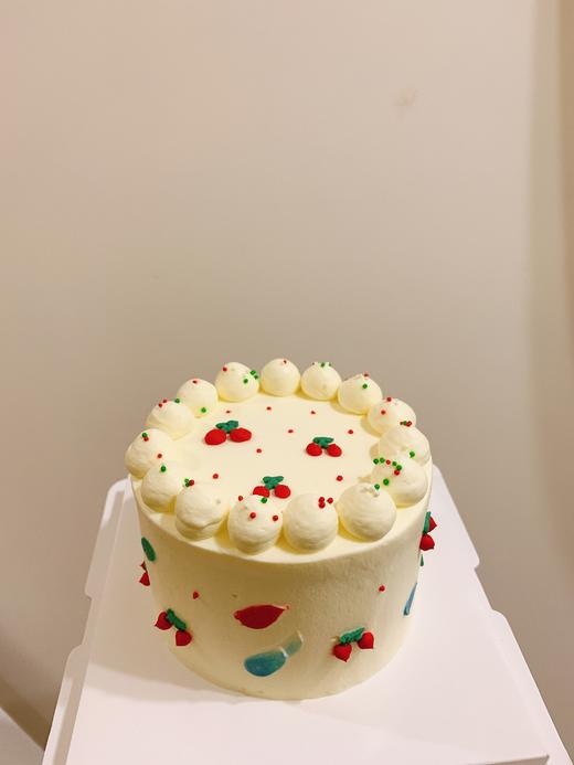 狮子家-手绘樱桃生日蛋糕 纪念日蛋糕 聚会 仪式感必备 商品图0