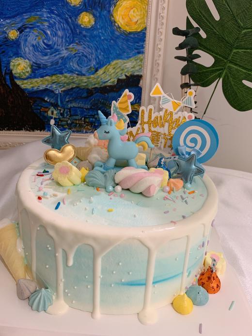 狮子家-独角兽生日蛋糕 纪念日蛋糕 聚会 仪式感必备 商品图0