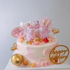 狮子家-独角兽生日蛋糕 纪念日蛋糕 聚会 仪式感必备