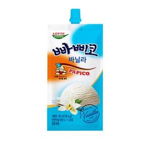 乐天 巴比克香草味吸吸冰160ml【中】 