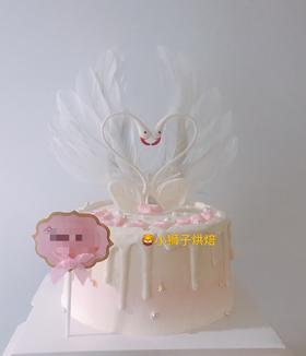 狮子家-白天鹅生日蛋糕 纪念日蛋糕 聚会 仪式感必备