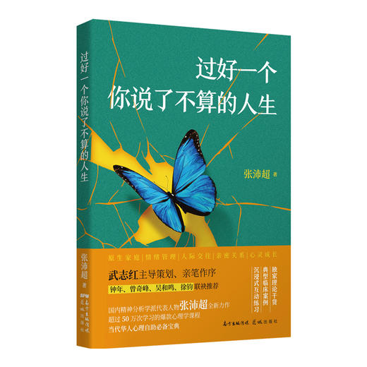 过好一个你说了不算的人生 张沛超著 心理学精神疗法原生家庭情绪管理人际交往亲密关系心灵成长治愈 花城出版社正版书籍 商品图1