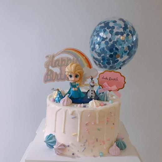 狮子家-冰雪奇缘生日蛋糕 纪念日蛋糕 聚会 仪式感必备 商品图0