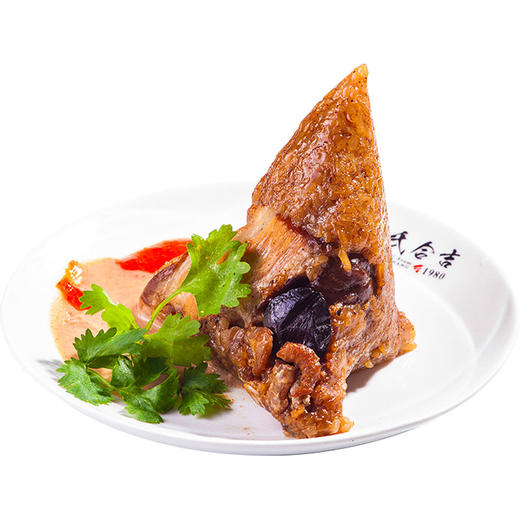 厦门老字号1980烧肉粽 经典烧肉粽4个手提袋装/8个礼盒装配甜辣酱 商品图4